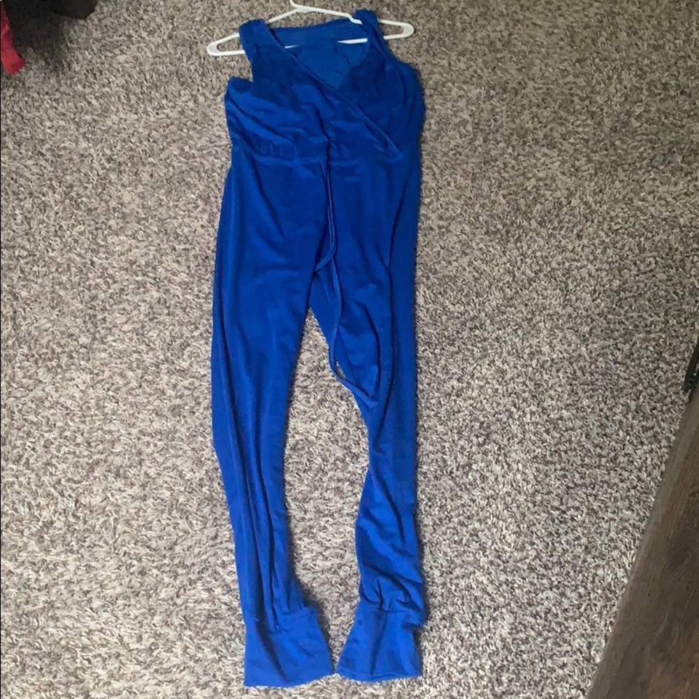 Blue romper never worn